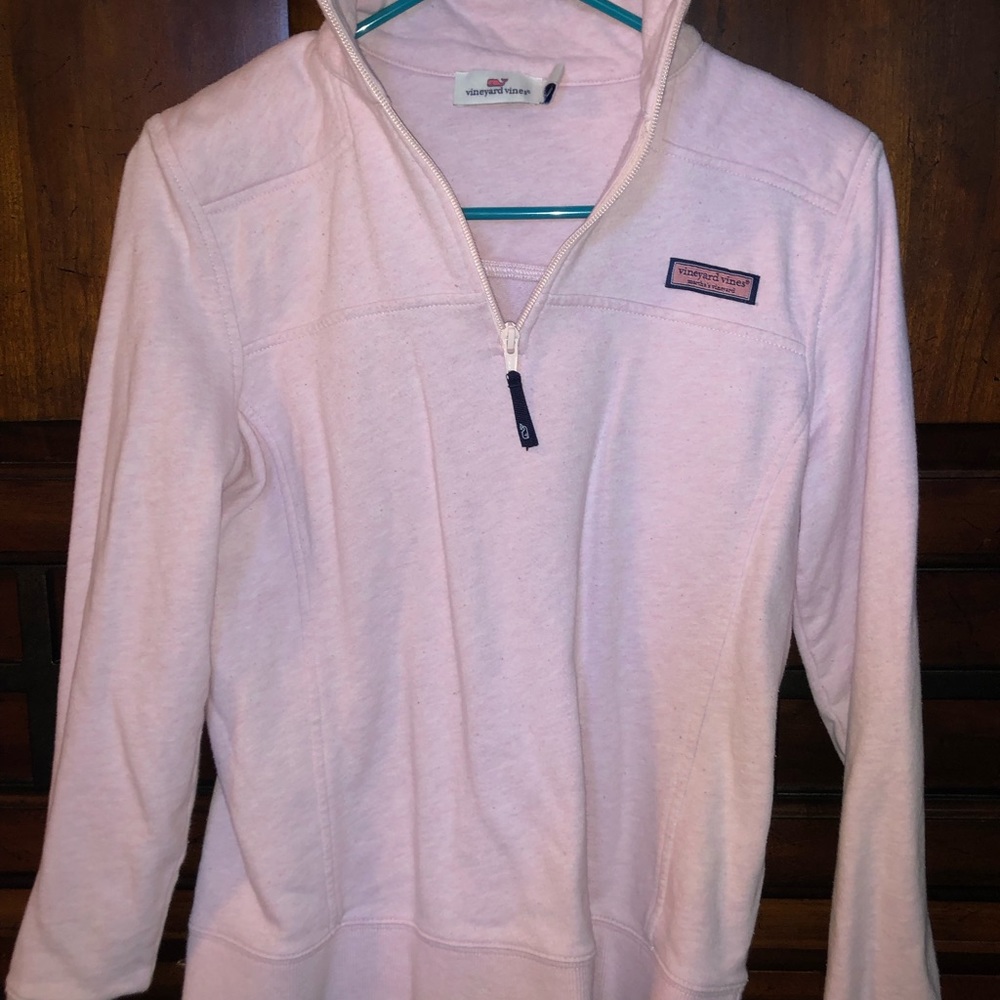 Vineyard Vines three quarter zip jacket.